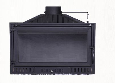 CE certification built-in wood burning style cast iron fireplace 