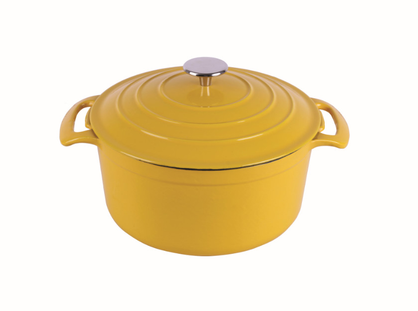 Cast iron enameled cookware for European and USA