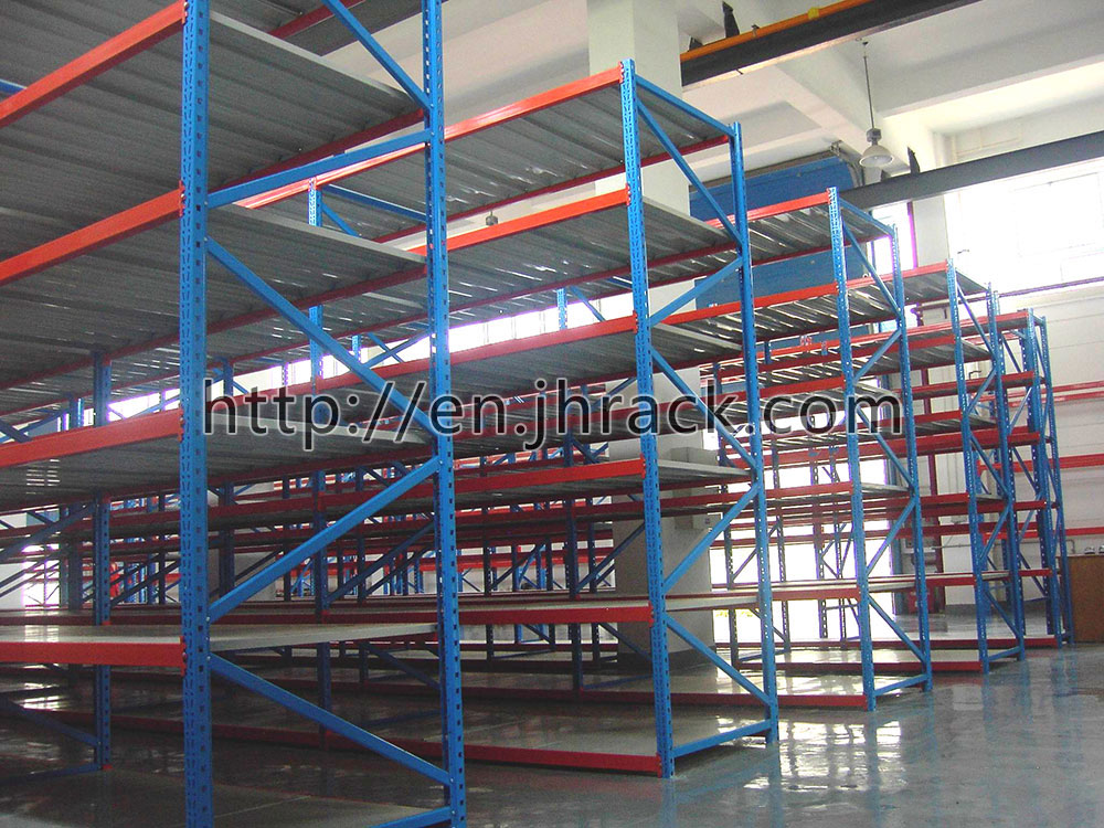 China warehouse shelves detachable steel medium duty racking