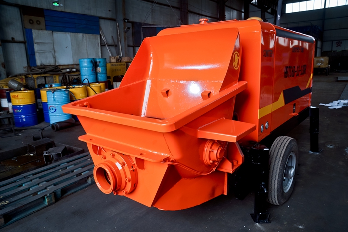 15m³ - 90 m³ Trailer mounted Concrete Pump for sale-taian sinotep machinery co.,ltd