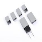 Silicon Thermal insulating Cap sleeves for Transistor