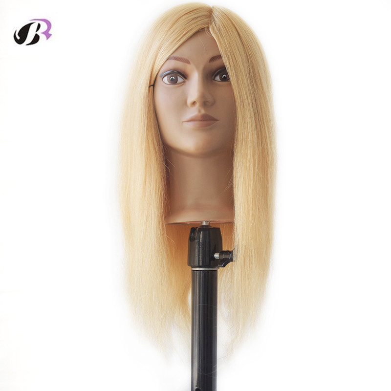 2017 Hotsale 16 Mannequin Training Head Manequim Hairstyling Head for Hairdressing Training Styling Hoofd Dummy Head with wigs