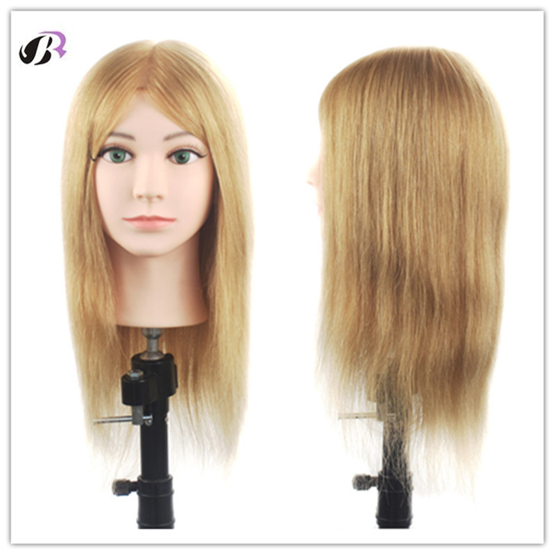 Mannequin Head Hairstyles With Makeup Wig Mannequin Head Professional Styling Head Training Doll Head Model Doll With Human Hair