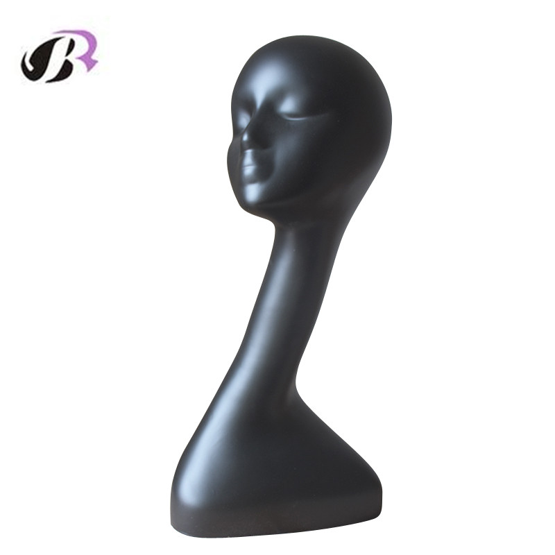 New Arrival Plus Size Black Female Mannequin Training Head Display For Wig Hat Scarf Display Model Wig Stand Mannequin Head