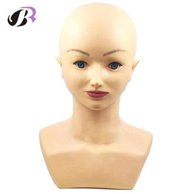 Mannequin Display Head Female Realistic Mannequin Head For Wig Hast And Jewelry Display Realistic Wig Display Mannequin Head