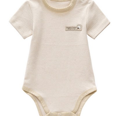 Wholesale Organic Cotton Infant Supersoft GotsPrinted Baby Rompers