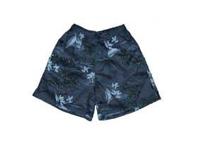 Boy 100% Cotton Hawaiian Prints Swimtrunk