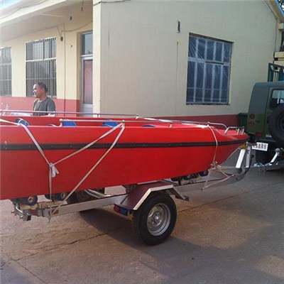 Two Wheel One Axle Galvanized Light Jet Ski Boat Trailer Without Brake With Waterproof Lights