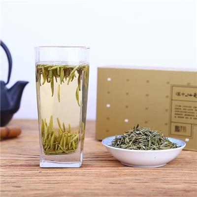 Han Zhong Xian Hao Green Tea | Peng Xiang 100g Brown Carton Packaged Special Grade Sliver Tips Green Tea Bulk Bags