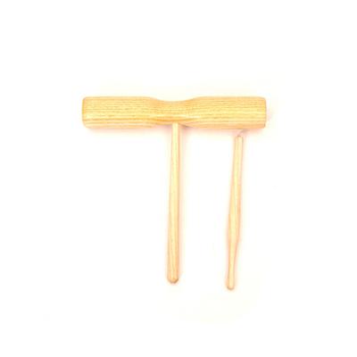 Musical Instrument Toy 2 Note Wooden Tone Block