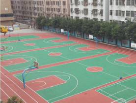 anti-UV/ anti-skid/ anti-aging basketball tennis badminton acrylic sports court coating material
