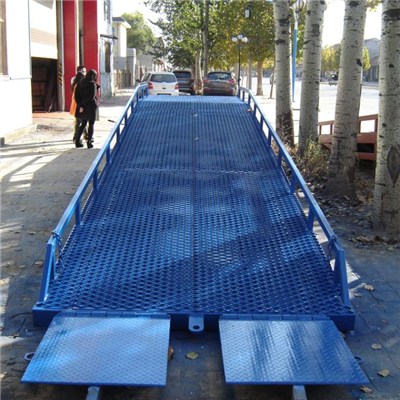 Mobile Hydraulic Dock Yard Container Loading Ramp