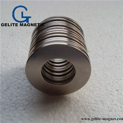 Ring NdFeB Magnet with Nickel Coating 