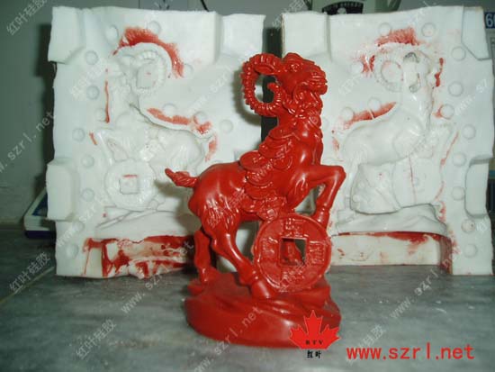  RTV Silicone Rubber for Sculpture Mold with SGS, MSDS, RoHS