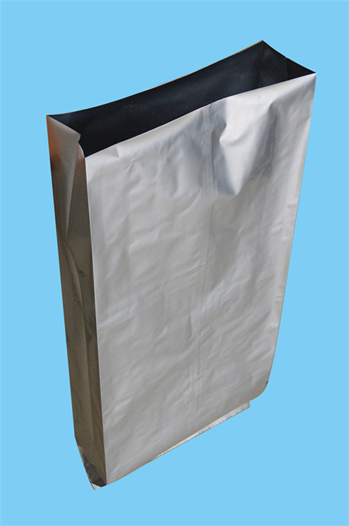 25Kgs Aluminum foil sack with side gusseted and central seal,Printed aluminum foil side gusseted bags