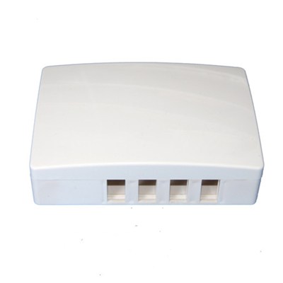 2 Core Mini Desktop Or Wallmount Plastic Fiber Optic Terminal Box