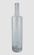 750ML Super flint Rum Glass bottle