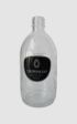 Good quality water glass bottle with screw finish