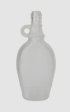 good quality Rum glass bottle with frosty