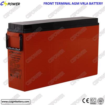 Manufacturer Front Terminal Lead-Acid Battery 12V180ah for Communication System