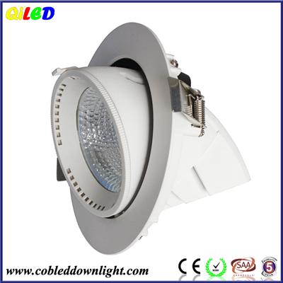 330 degree 4inch 15w recessed adjustable gimbal down light led