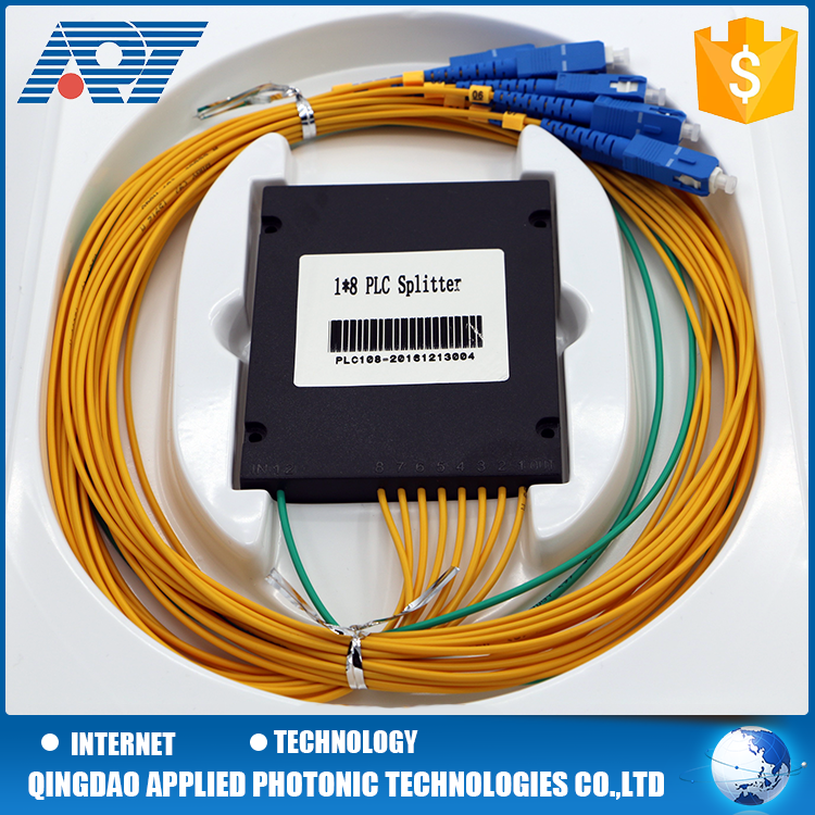 1*8 ABS BOX PLC splitter/plc 1*16 fiber optic splitter