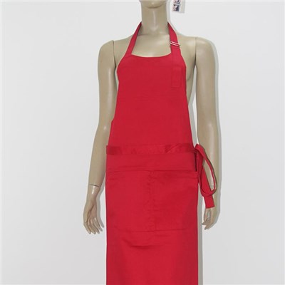 Bib Aprons for Wholesale High Quality Solid Red Lace Bib Sexy Apron
