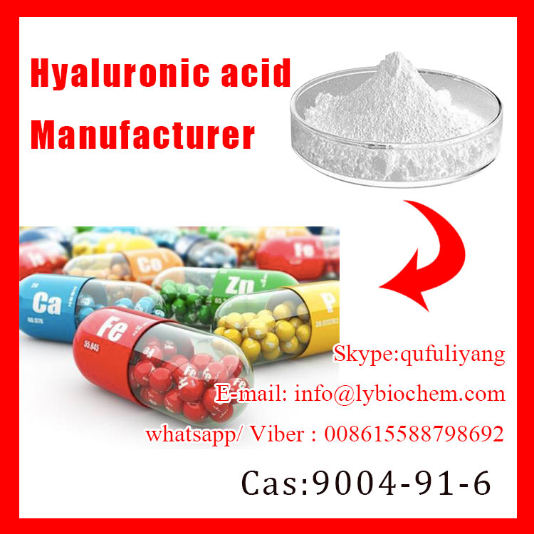 factory stock 99% product Sodium hyaluronate