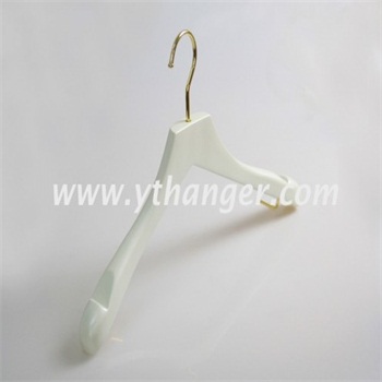  high quality wooden dress hanger with notches