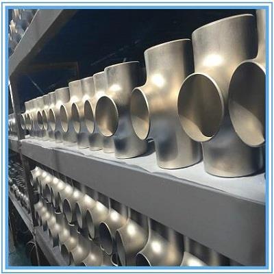 Titanium Pipe Fitting Tee |Gr2/Gr7/Gr12 Seamless Reducing Tee for Pipeline Construction |equal or Reducing Tee Factory Seamless