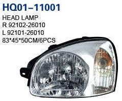 Santa Fe 2004 Auto Lamp, Headlight, Tail Lamp, Back Lamp, Rear Lamp, Fog Lamp, Side Lamp, Rear Fog Lamp, Rear Bumper Lamp , , , , , 