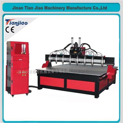 T Slot Structure Woodworking Router With 8 Heads