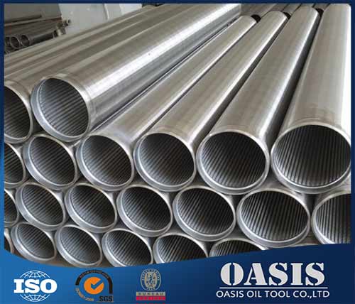 Manufacture Stainless Steel Multilayer Wire Wrapped Pipe Based Screen