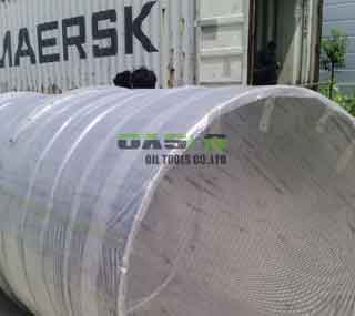 Passive Intake Screens,Stainless steel casing pipe，environmental protection equipment，desalination of sea water