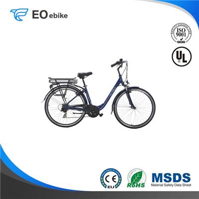 36V 250W V Brake Shimano 7 Speed 28 EB21 Electric Lady Bike With EN15194