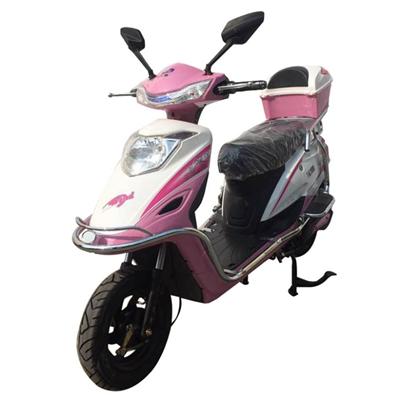 Light Pink 48V Lady Electric Pedal Scooter For Sale
