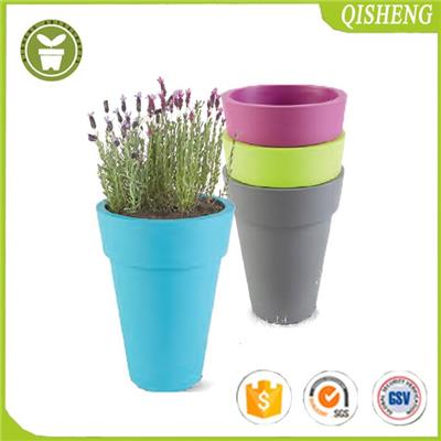 Plastic Flower Pot For Garden And Home Use,the Material Is Plastic