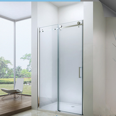 Twin Big Roller Barn Door Style Sliding Shower Door /enclosures/partition/ Screens/ Stalls/Walk in Shower/Bathroom Showers
