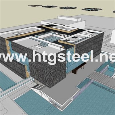 High Quality Steel Framing Material/members For Vietnam Formosa Ha Tinh No.1 &No.2 Blast Furnace Project, 7700tons