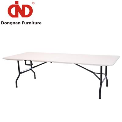 DN Outdoor White Commercial Folding Tables,Lifetime Plastic Foldable Table Furnitures For Sale