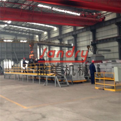 Lost foam casting foundry machine