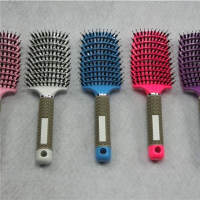 Miracle Blue Plastic Styling Infomercial Hair Brush