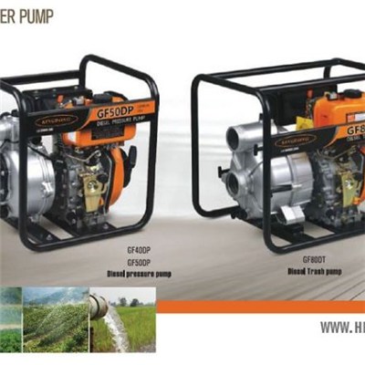 Easy To Start And Low Noise Diesel High Pressure Water Pump