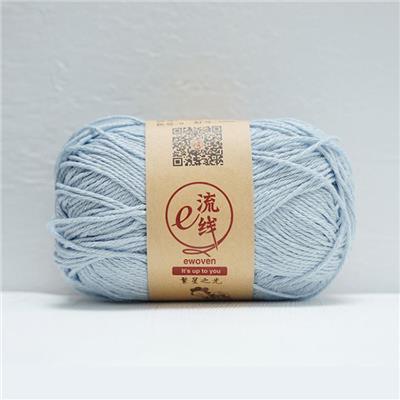 Cotton And Acrylic Blended Fancy Dk 8 Ply Hand Knitting Yarn Ball For Sale