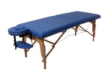 2 Section Round Corner Best Sales Adjustable Wooden ECO Cheap Leisure Folding Portable Massage Table With All Accessories