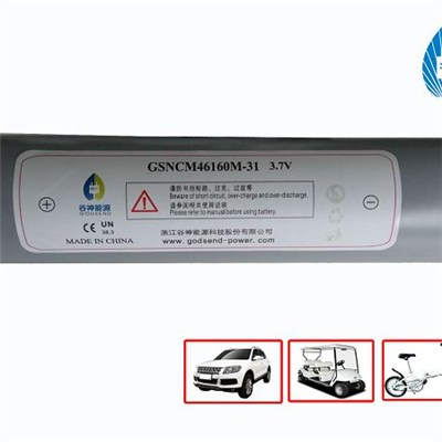 3.7V 31Ah High Voltage High Energy Density NCM Battery for Car/golf Cart