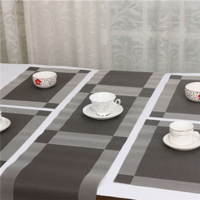 30x180 CM Europe Styles Durable Outdoor Table Runners Eco-friendly Color Stripe New Design Placemat With Table Runner