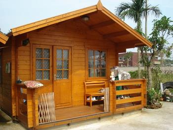 Hot Sale Unique Prefab Pine Wooden House