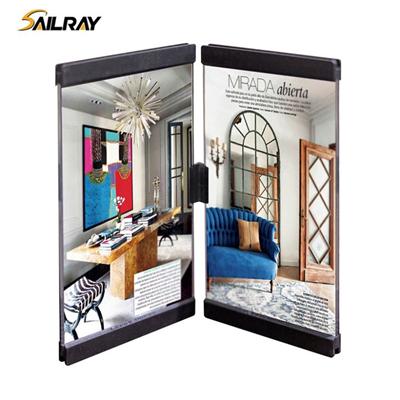 6 Inch Black Connectable Acrylic Creative Photo Frame For Home Decoration Two Piece Sets Leggy Horse