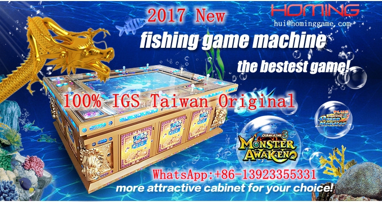 100% IGS original version Ocean king 3 arcade cheats Monster Awaken/Turtle Revenge for game 